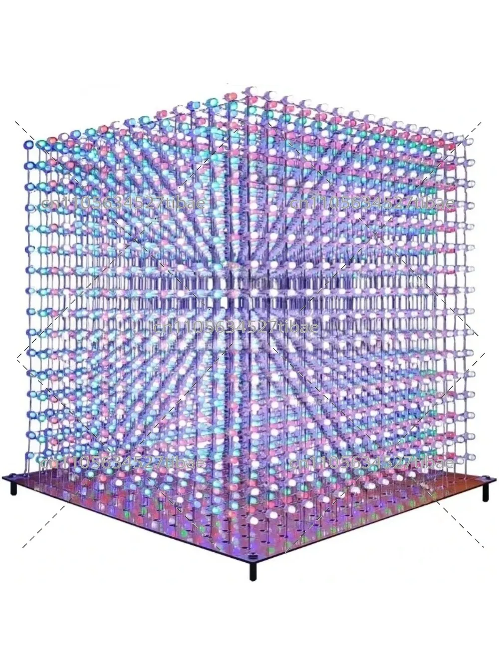 3D16mini Light Cube Kit 16x16x - Diy Electronics Project Kit reseña y precio