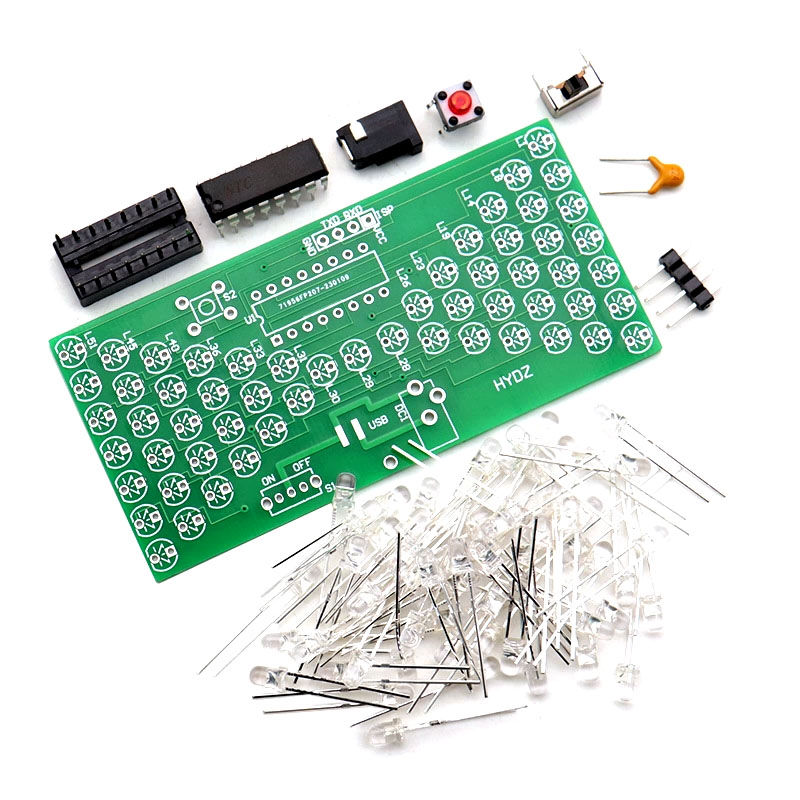 LED Hourglass Learning Kit - S - Diy Electronics Projects For Beginners reseña y precio
