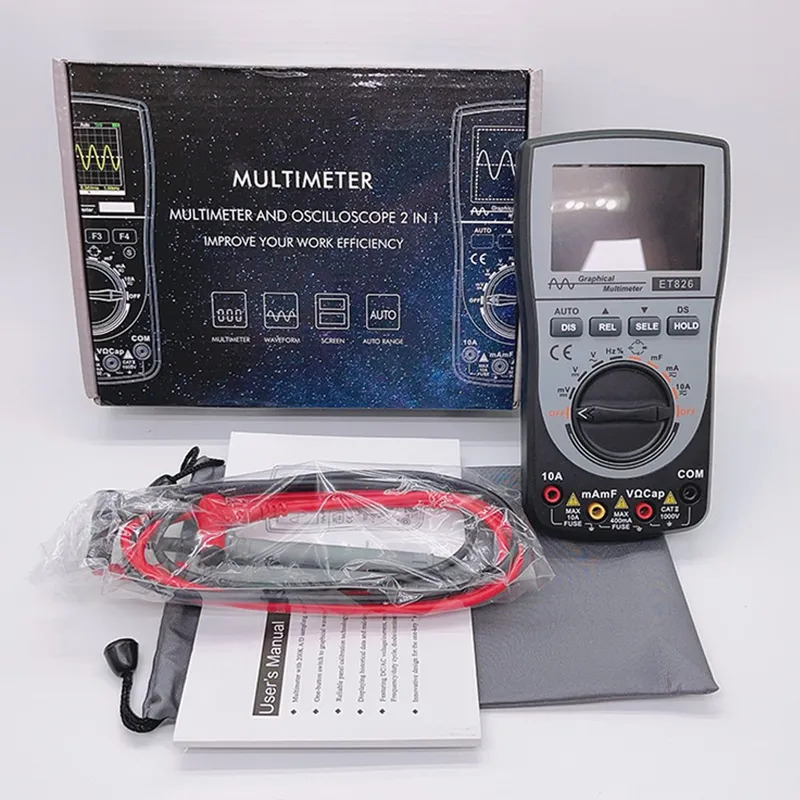 ET827 Handheld Digital Oscillo - Oscilloscope Dso Mini reseña y precio