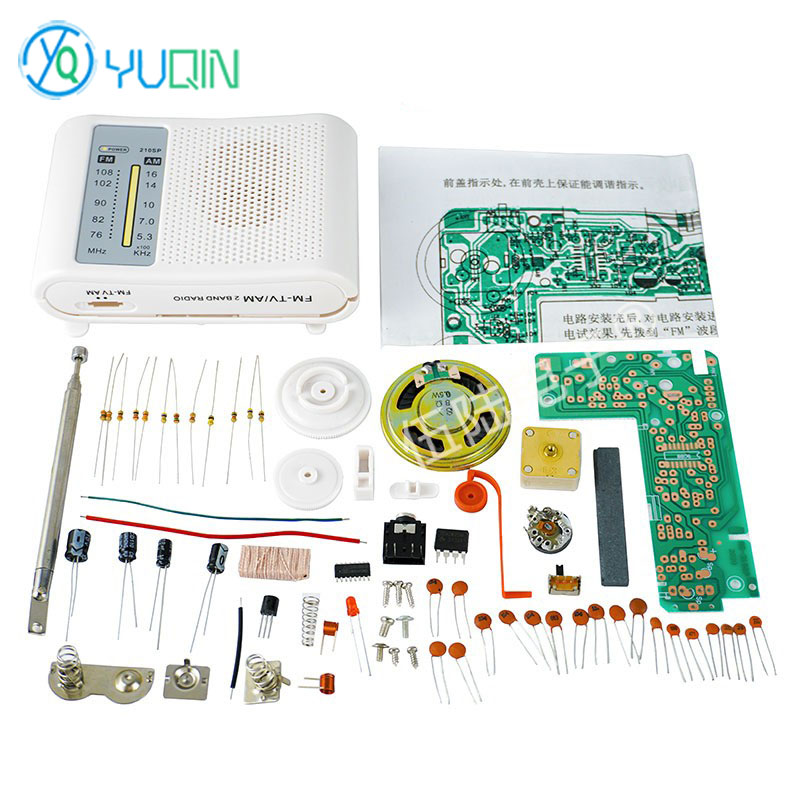 210SP AM/FM Radio Kit DIY Elec - Diy Electronics Projects For Beginners reseña y precio