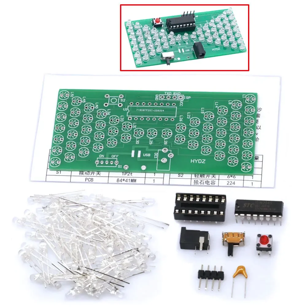 5V Electronic Hourglass DIY Ki - Diy Electronics Projects For Beginners reseña y precio
