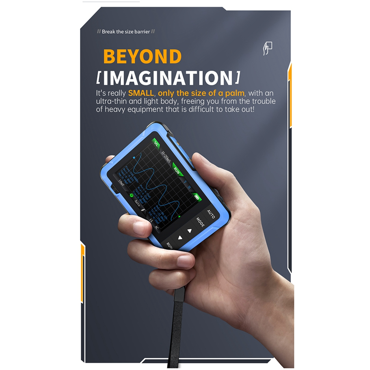 New FNIRSI DSO-510 Digital Min - Oscilloscope Dso Mini reseña y precio