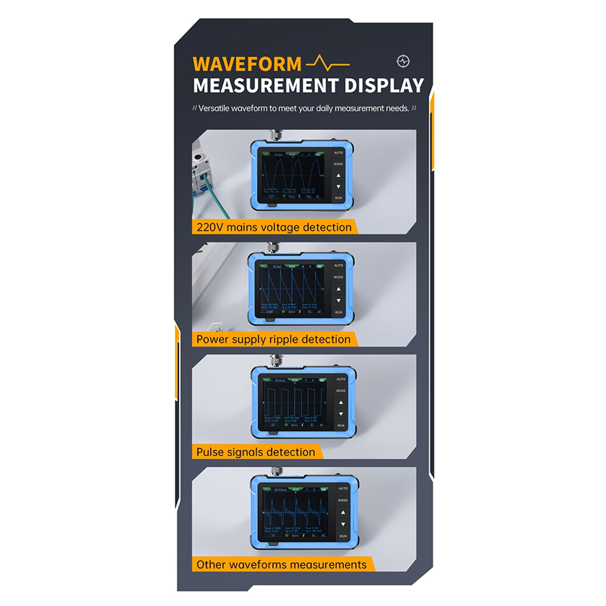 New FNIRSI DSO-510 Digital Min - Oscilloscope Dso Mini reseña y precio