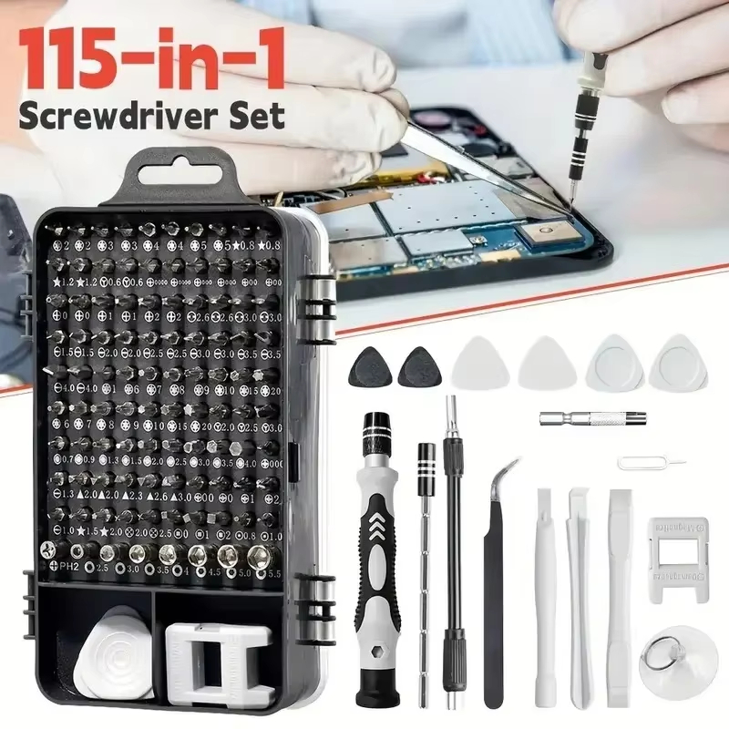 115-in-1 Precision Screwdriver - Diy Electronics Project Kit reseña y precio