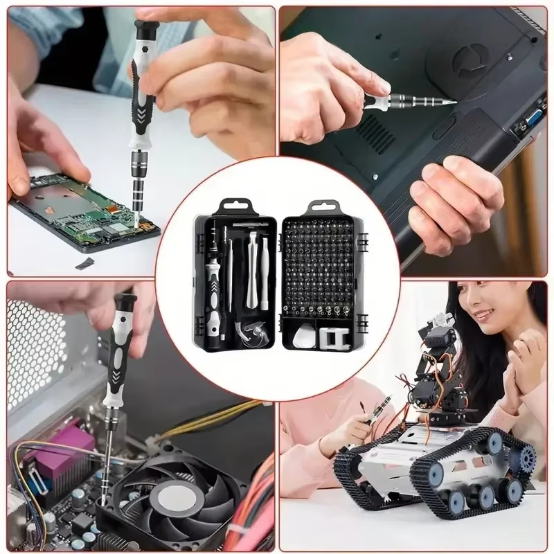 115-in-1 Precision Screwdriver - Diy Electronics Project Kit reseña y precio