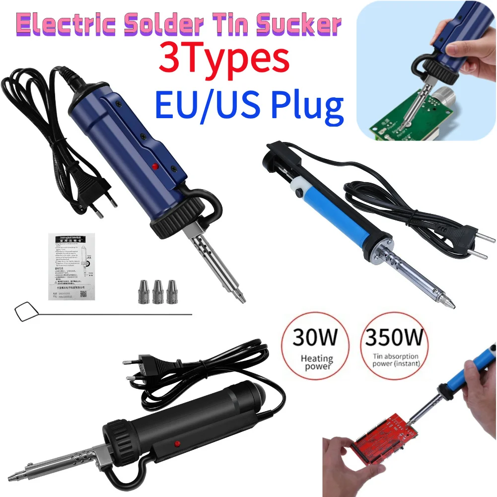 BBT-580 Automatic Tin Sucker W - Desoldering Pump Solder reseña y precio